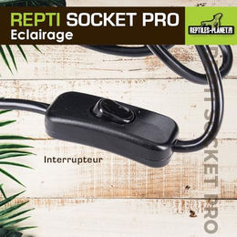 Reptiles Planet Repti Socket Pro Keramikstrahler mit Kugelgelenk bis 200W für Reptilien – Bild 1 von 7