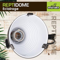 Produktbild von Reptiles Planet Reptidome Beleuchtungshalterung mit Reflektor für Reptilien D14 x H 18,2 cm