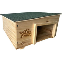 Produktbild von Reptiles Planet Schildkröten Unterschlupf Tortoise House aus Holz 40x40x19 cm