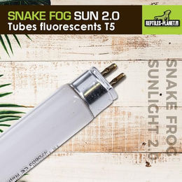 Reptiles Planet Snake Frog Sun 2.0 UVB-Röhre T5 für Schlangen und Amphibien 24 W Weiß – Bild 1 von 8