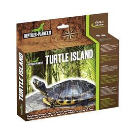 Reptiles Planet Turtle Island Terrarium Dekoration und Versteck für Schildkröten, Molche und Frösche – Bild 1 von 7