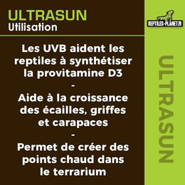 Reptiles Planet Ultrasun 80 W UVB-Kompaktlampe für Schildkröten und Echsen - 1 Stk. – Bild 1 von 5