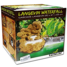 Reptiles Planet Wasserfall für Reptilien Terrarium mit Pumpe aus Kunstharz Braun – Bild 1 von 6