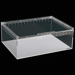 Produktbild von ReptiZoo Acryl Zuchtterrarium Brutbox für Echsen 40x30x15 cm schwarz