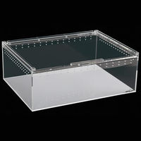Produktbild von ReptiZoo Acryl Zuchtterrarium Brutbox für Echsen 40x30x15 cm schwarz
