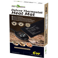 Produktbild von ReptiZoo Deluxe Heizmatte mit Thermostat 6 Watt 10x 17,8cm für Reptilien