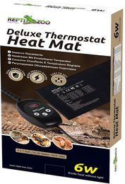 ReptiZoo Deluxe Heizmatte mit Thermostat 6 Watt für Reptilien und Frösche – Bild 1 von 2
