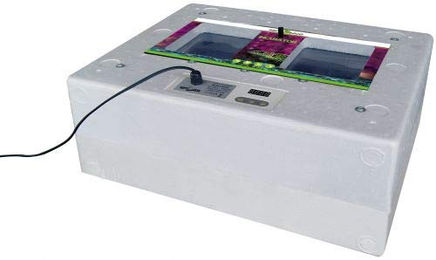 ReptiZoo Digital Inkubator Brutapparat mit Thermostat Weiß 50x40 cm – Bild 1 von 1