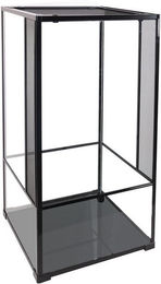 Produktbild von ReptiZoo Hochglas-Terrarium Schwarz 61x61x122 cm
