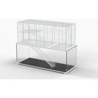 Produktbild von ReptiZoo Kleintierterrarium easyclean KIT aus Glas 50x30x50cm