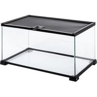 Produktbild von ReptiZoo Knock-Down Mini Glas Aufzuchtterrarium für Spinnen, Frösche und Insekten