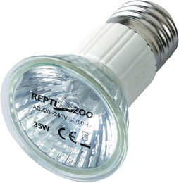 Produktbild von ReptiZoo MINI Halogen Spot UVA Basking Lampe für Reptilien 35 Watt