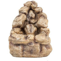 Produktbild von ReptiZoo Natürlicher Wasserfall Terrariendeko für Echsen aus Kunstharz Braun 21x20,5x23,5 cm
