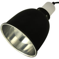 Produktbild von ReptiZoo Reflektorlampe RL04D Wärmespot Schwarz bis 75 Watt inkl. Fassung und Kabel