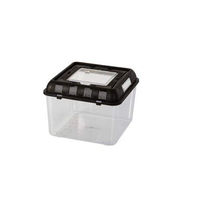 Produktbild von ReptiZoo Terrarium Flat Box aus Kunststoff transparent 26x26x20 cm small