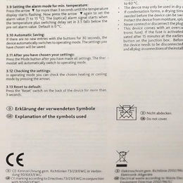Produktbild von ReptiZoo Thermostat THC11 mit Zeitsteuerungsfunktion und drei Anschlüssen