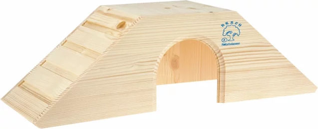 Resch Nagerhaus aus Fichtenholz für Meerschweinchen Ratten und Degus Größe L – Bild 1 von 2