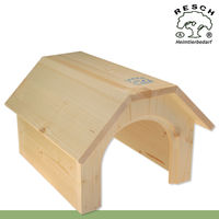 Produktbild von Resch Nagerhaus aus Naturholz für Kaninchen Meerschweinchen Degu und Ratten