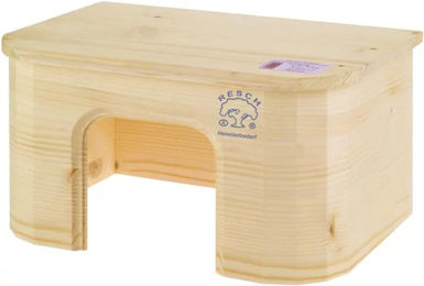 Produktbild von Resch Nagerhaus Bungalow 17 aus Fichtenholz für Meerschweinchen Kaninchen Degu und Ratten