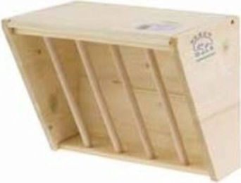 Resch Nagerhaus Heuraufe aus Naturholz für Kleintiere - 1 Stk. – Bild 1 von 5