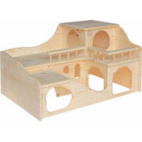 Produktbild von Resch Nagerhaus Meerschweinchenschloss 35 aus Holz für Meerschweinchen Ratten Chinchillas und Zwergkaninchen