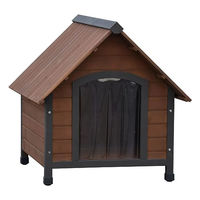 Produktbild von Revera Hundebett aus Kunststoff Rustique Braun 102 x 82 x 87 cm