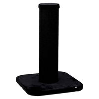 Produktbild von Rex London Kratzsäule Schwarz 56x56x80 cm mit Sisal und breitem Pfosten