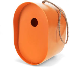 Produktbild von Rex London Ovaler Nistkasten aus Bambus für Wildvögel in Orange