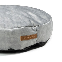 Rexproduct Coco Hundekissen grau S allergikerfreundlich mit Silikon – Bild 1 von 2