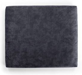 Produktbild von Rexproduct Hundebett Matratzenbezug Soft Grau Natur Größe S