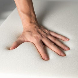 Rexproduct ORI Orthopädische Hundematratze mit Memory Foam in Grau/Natur Größe L – Bild 1 von 2