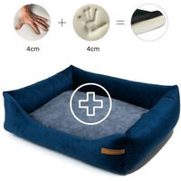 Produktbild von Rexproduct Otto Orthopädisches Hundebett Blau Größe L
