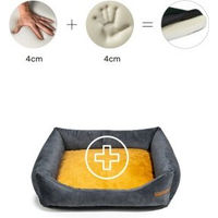 Produktbild von Rexproduct Otto Orthopädisches Hundebett Gelb XL