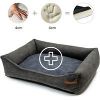 Produktbild von Rexproduct Otto Orthopädisches Hundebett Grau Größe M