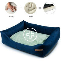 Produktbild von Rexproduct Otto Orthopädisches Hundebett Größe L Blau Grün