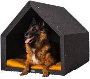 Rexproduct Pethome 2.0 Hundebett Dunkelgrau Gelb Größe S – Bild 1 von 2