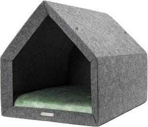 Produktbild von Rexproduct Pethome 2.0 Hundebett Hellgrau Anthrazit Grün Größe M