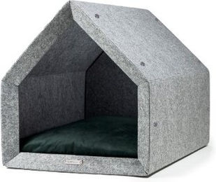 Rexproduct Pethome 2.0 Hundebett Hellgrau Dunkelgrün Größe M – Bild 1 von 3