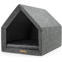 Produktbild von Rexproduct PetHome Hundebett aus Stoff Dunkelgrau Graphit Nature Größe S