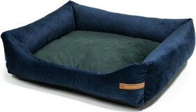 Rexproduct SoftColor Hundebett Dunkelblau Dunkelgrün Größe M allergikerfreundlich – Bild 1 von 3