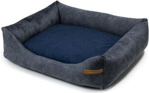 Rexproduct SoftColor Hundebett Graphit Dunkelblau Größe S allergikerfreundlich – Bild 1 von 3