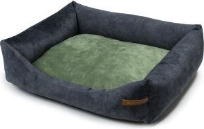 Rexproduct SoftColor Hundebett Graphit Grün M allergikerfreundlich – Bild 1 von 3