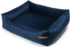 Rexproduct SoftColor Hundebett und Katzenkissen Dunkelblau Größe M allergikerfreundlich – Bild 1 von 3