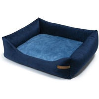 Produktbild von Rexproduct SoftColor Hundebett und Katzenkissen Dunkelblau Größe M allergikerfreundlich