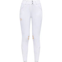 Produktbild von RG Italy Turnierreithose Mid Grip mit hohem Bund für Damen in Weiß Größe 42