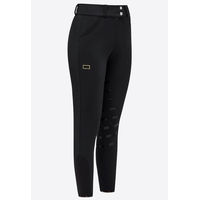 Produktbild von Rider's Gene Reithose Damen RG High Waist Full Grip Breeches Schwarz Größe 38