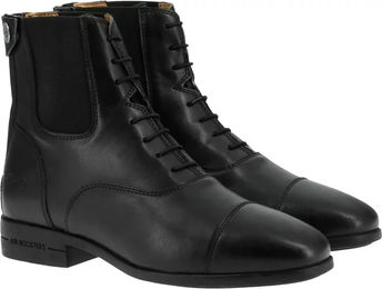 Riding World Daily Damenreitstiefel aus Synthetik mit Schnürung und Reißverschluss Schwarz EU 37 – Bild 1 von 4