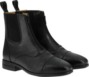 Riding World Daily Synthetic Damenreitstiefel mit Reißverschluss Schwarz EU 40 – Bild 1 von 4