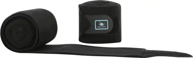 Produktbild von Riding World Eco Gamaschen für Pferde aus Polyester in Schwarz