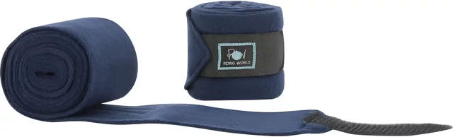 Produktbild von Riding World Eco Polobänder für Pferde aus Polyester Blau 3 m x 10 cm